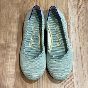 Rothy’s Women’s MINT green Ballet Flat. Size 7.5 Like new